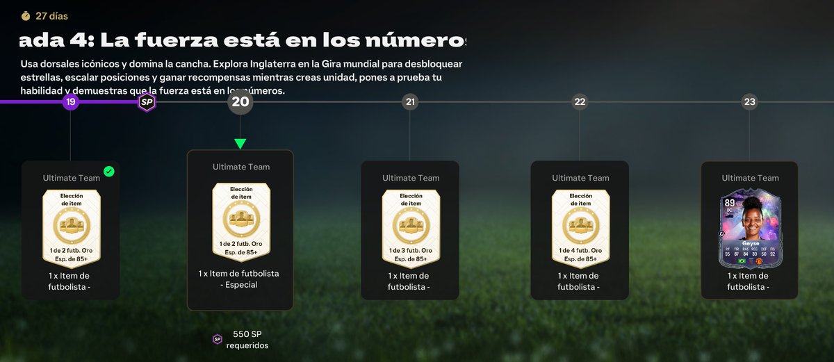 ⭐️ Al pasó de Experiencia que tenemos Disponible la Próxima Semana se termina el Pase de Temporada 🙃

✅Esperemos algún día consigan sacar un Beneficio para Canjear la Experiencia Sobrante Extra por Premios 👍🏻