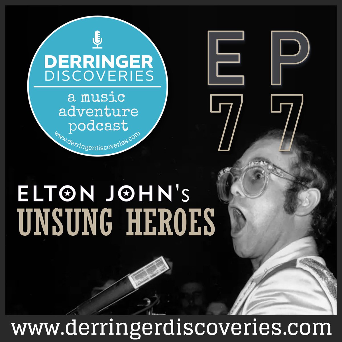 Derringer Discoveries (@derringerpod) on Twitter photo Aside from Elton John himself, do you know who directly contributed to Elton's global success?
Team Derringer reveals the unsung heroes who helped Elton John become one of the most popular artists worldwide.
Episode and Info: derringerdiscoveries.com/077
<a href="/eltonofficial/">Elton John</a>
#Podcast Aside from Elton John himself, do you know who directly contributed to Elton's global success?
Team Derringer reveals the unsung heroes who helped Elton John become one of the most popular artists worldwide.
Episode and Info: derringerdiscoveries.com/077
<a href="/eltonofficial/">Elton John</a>
#Podcast