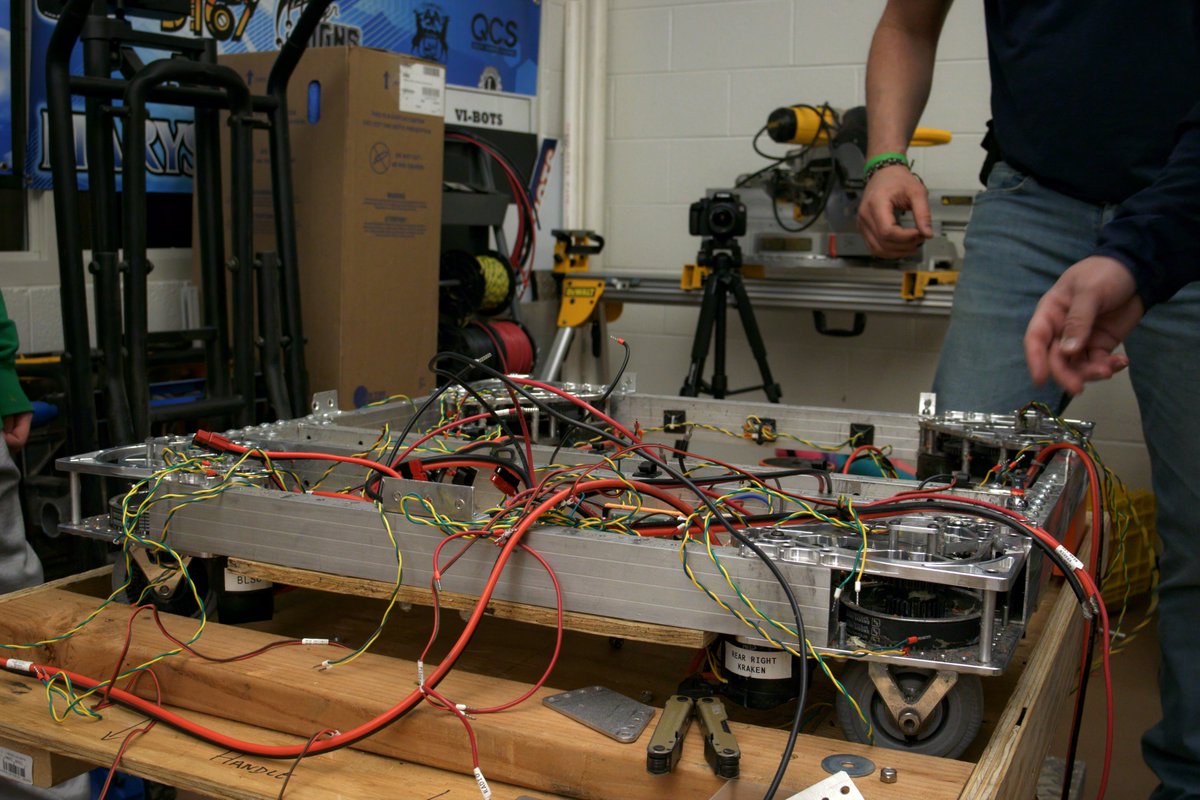 As we rapidly approach our 2025 kickoff, it's time to say goodbye to 2024 with the disassembly of last year's robot, Frank. His chassis will live on though, as the basis for future robots!