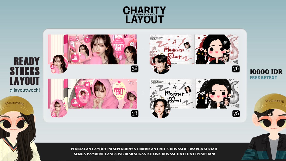 wochilayout's tweet image. #zonauang Help RT

ada layout RS Karina, Winter, Jake, Sunghoon 

DM @layoutwochi 🫶🏻