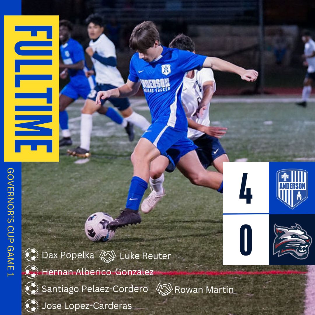 Trojans Defeated the Bobcats in their first match of the Governor's Cup. Clean sheets for both goalies, Niko Chachanashvili and Jake Roberts.