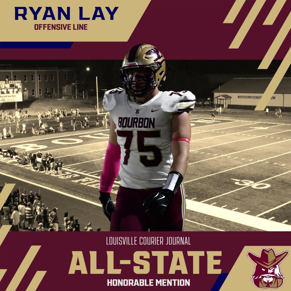 We are proud to announce Ryan Lay's selection to the Courier Journal's All-State Team.  Congratulations, Ryan!  #LEADtheWAY