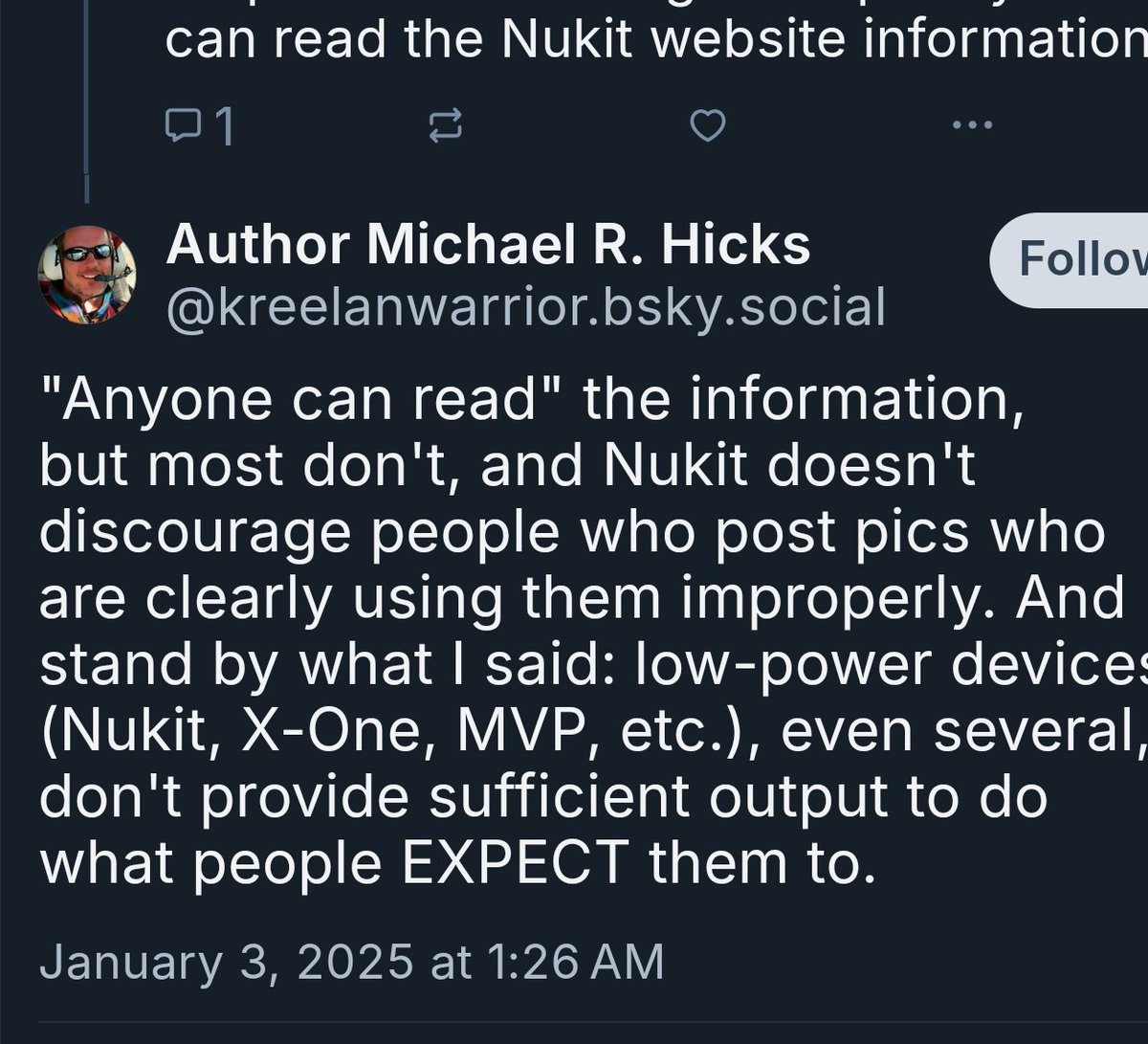 J__Doh's tweet photo. Blocked me. People have lost the art of rational exchanges? Fragile egos? Or my direct questioning habit is rude?
I follow @NukitToBeSure & I find #nukit impressive but I don't owe any allegiance. What I question is fragmented arguments or inaccurate info (& discrimination) https://t.co/LpAXSGkYp9