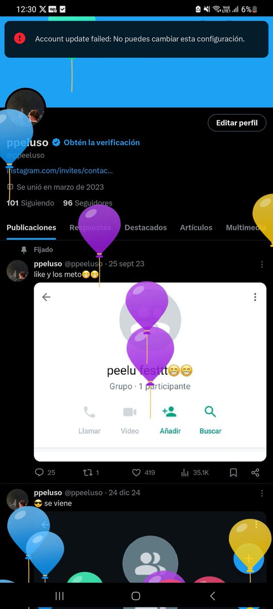 tengo globitos🥳
