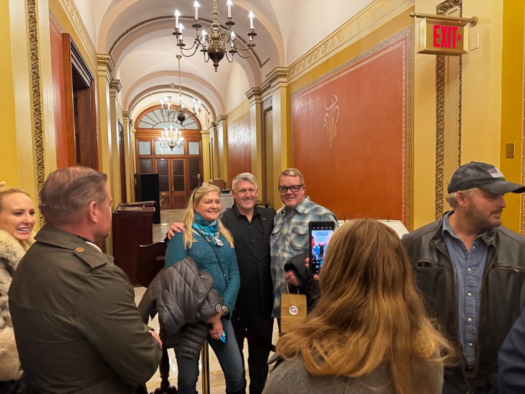 Troy Downing for Congress (@downingformt) on Twitter photo Tonight, I teamed up with <a href="/RyanZinke/">Ryan Zinke</a> to give a tour of our nation’s Capitol.
We were joined by family, friends, and folks from across the Treasurer State.
Nice to get the lay of the land before swearing in tomorrow! Tonight, I teamed up with <a href="/RyanZinke/">Ryan Zinke</a> to give a tour of our nation’s Capitol.
We were joined by family, friends, and folks from across the Treasurer State.
Nice to get the lay of the land before swearing in tomorrow!