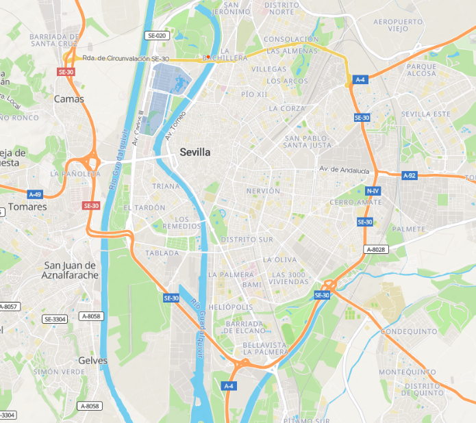 Toni_Rojas's tweet photo. Comparemos la barbaridad cometida con la ZBE de Granada desde el Ayuntamiento, con la de otras provincias de nuestro entorno.

En azul, ZBE de Almería, Sevilla y Málaga. Limitadas al centro histórico, o reducidas. 

Los únicos zotes que aprueban cerrar todo el municipio, aqui. https://t.co/PBIQXd1MFe