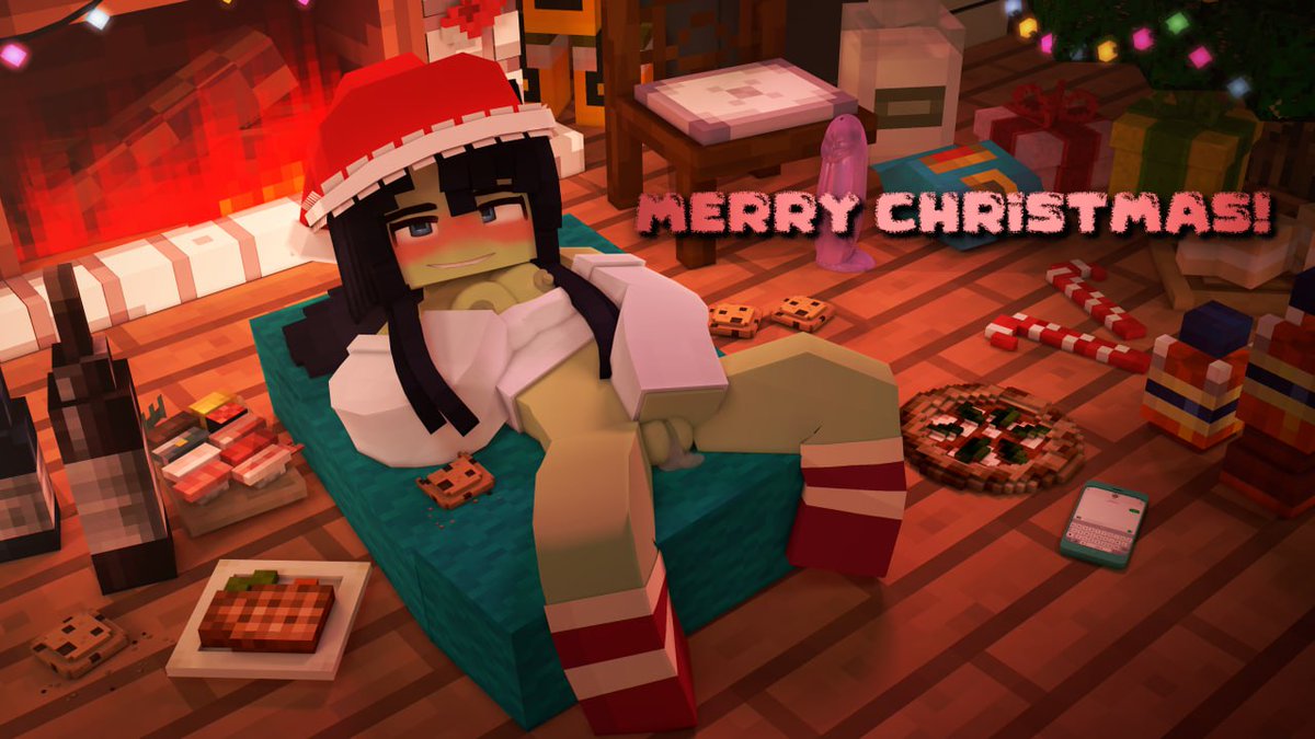 Merry Christmas to all of you, my friends!🥳🥳 I took too long and I apologize for that. Twitter wasn't working for me, and it's only now working. This art is made for <a href="/YourShadik/">Shadik</a> I wanted to make a zombie girl, but she came out even better than in the original.😂