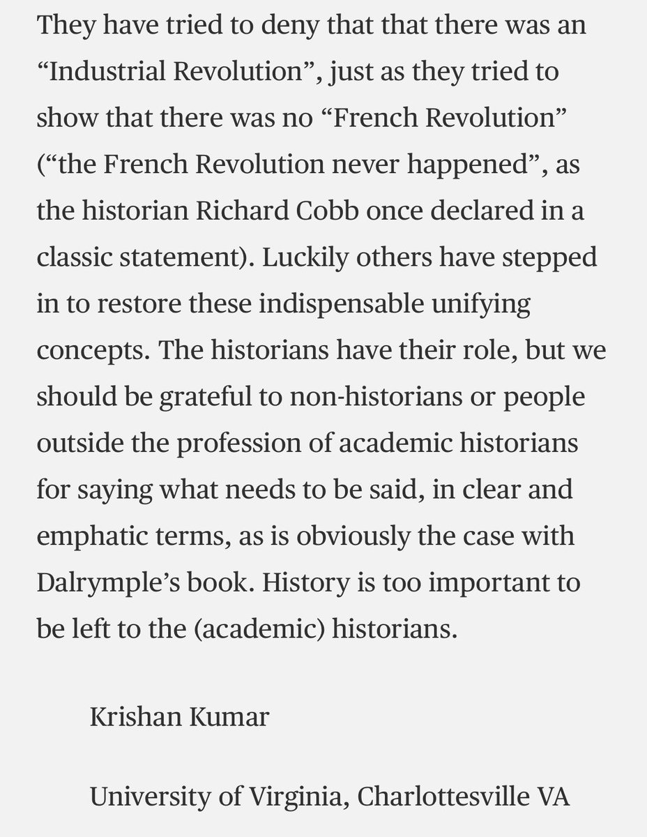 Sanjay Sipahimalani (@sansip) on Twitter photo “History is too important to be left to the (academic) historians.” In the TLS, Krishan Kumar responds to Daud Ali’s review of <a href="/DalrympleWill/">William Dalrymple</a>’s The Golden Road. “History is too important to be left to the (academic) historians.” In the TLS, Krishan Kumar responds to Daud Ali’s review of <a href="/DalrympleWill/">William Dalrymple</a>’s The Golden Road.