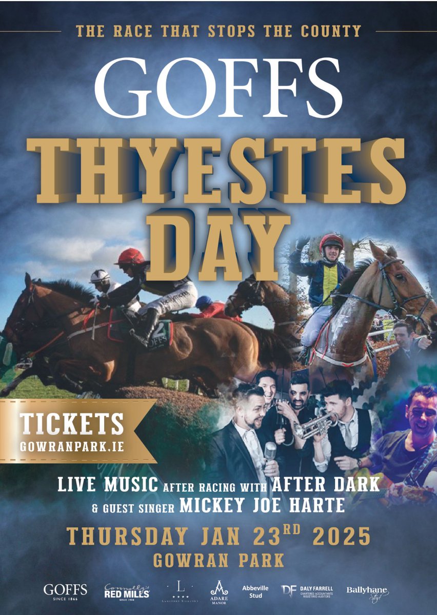 🙌🙌🙌 ok X it’s the weekend !!! You asked we answered !! Tag, comment or share to be in with a chance of winning a pair of tickets to this years <a href="/Goffs1866/">Goffs</a>  Thyestes Chase 🍾🍾🍾