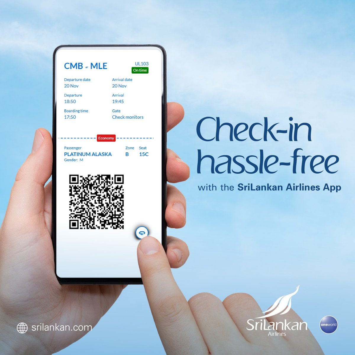 SriLankan Airlines tweet media