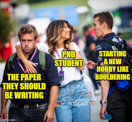 The best time to start a new hobby is during your writing process... according to scientists who do it 😅