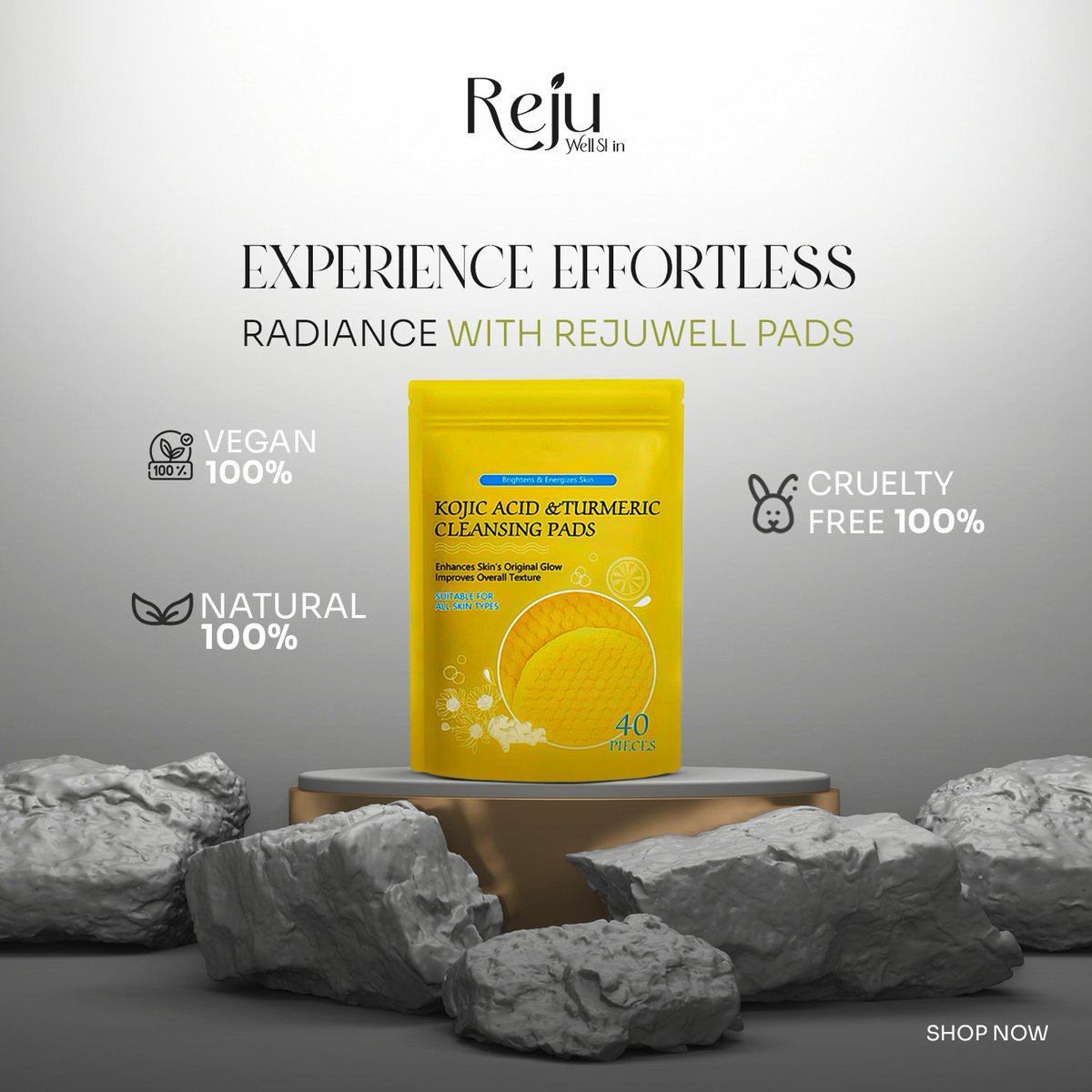 RejuWellSkin's tweet photo. Experience effortless radiance with RejuWell Pads! 100% vegan, natural, and cruelty-free for a glowing, healthy complexion.

Shop now and embrace radiant skin!

https://t.co/CxwuLQlzFu

#RejuwellSKIN #VeganBeauty #CrueltyFree #NaturalSkincare #RadiantSkin #RejuWellPads #Healthy https://t.co/Shd2AFgYXV