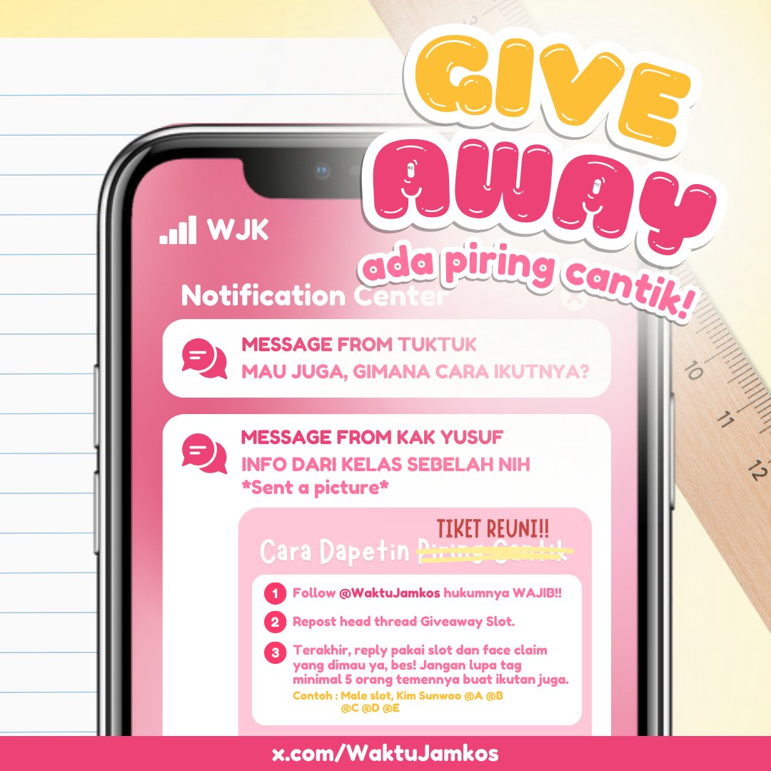 𖠿 waktunya... JAMKOS! tweet media