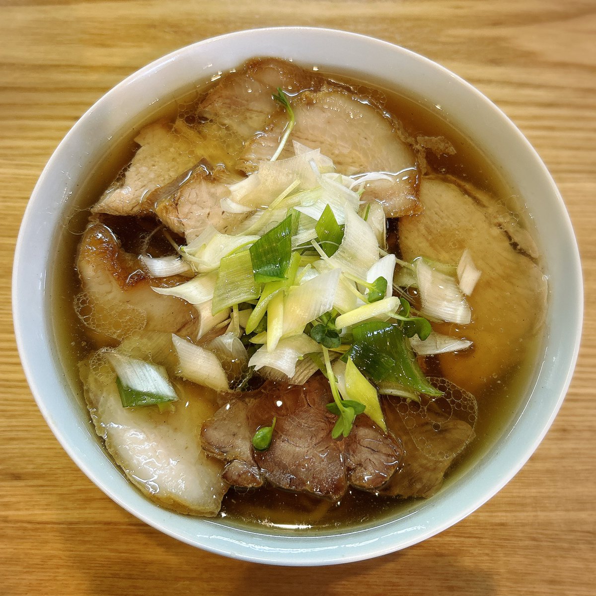 shi2za's tweet photo. 麺 㐂色@岐南町
いちばん豚の肉そば(肉増し)+白めし
初啜りは㐂色さん😋
#麺㐂色 https://t.co/gXfRbaW1ME