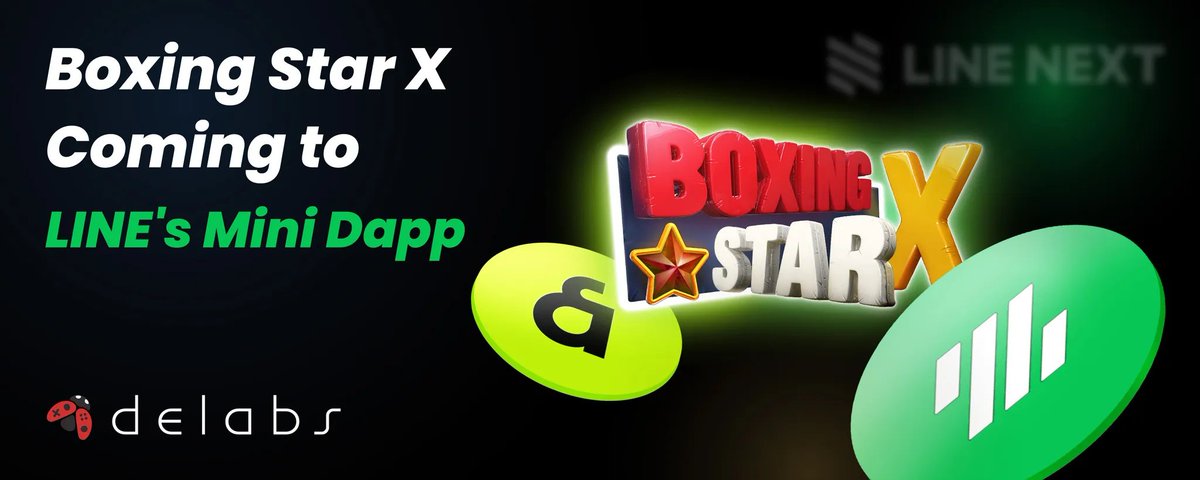 🥊Boxing Star X is coming to LINE's Mini Dapp!

Kick off the new year with exciting news — <a href="/BoxingStarX/">Boxing Star X</a>  will launch as a Mini Dapp on LINE (<a href="/dapp_portal/">Dapp Portal</a>), as part of the first batch with <a href="/KaiaChain/">Kaia</a>!

This platform expansion brings massive opportunities to tap into new regions
