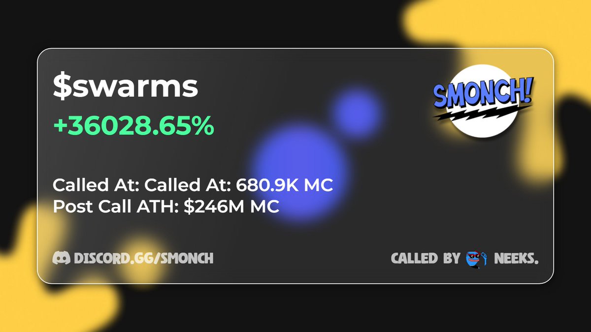 let me update this...

it's now a x360 play.

generational wealth to all those who held it.

we know some in SMONCH did. 🟡