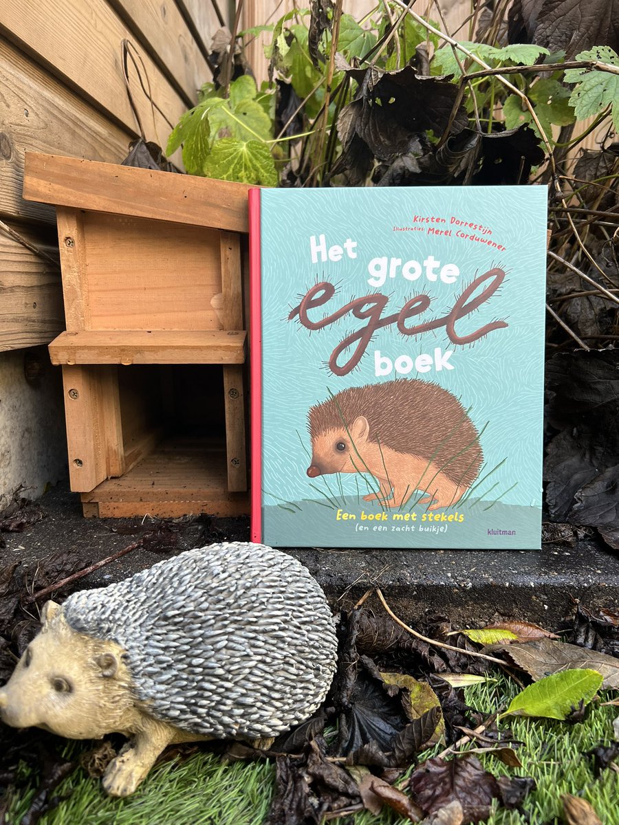 ‘Een fijn handboek vol stekels! Lees en leer over de egel door middel van verschillende soorten rijke teksten; ideaal voor thematisch onderwijs!’ aldus onze <a href="/NaomiTekst/">Naomi Smits</a> @Kluitman 📚💪