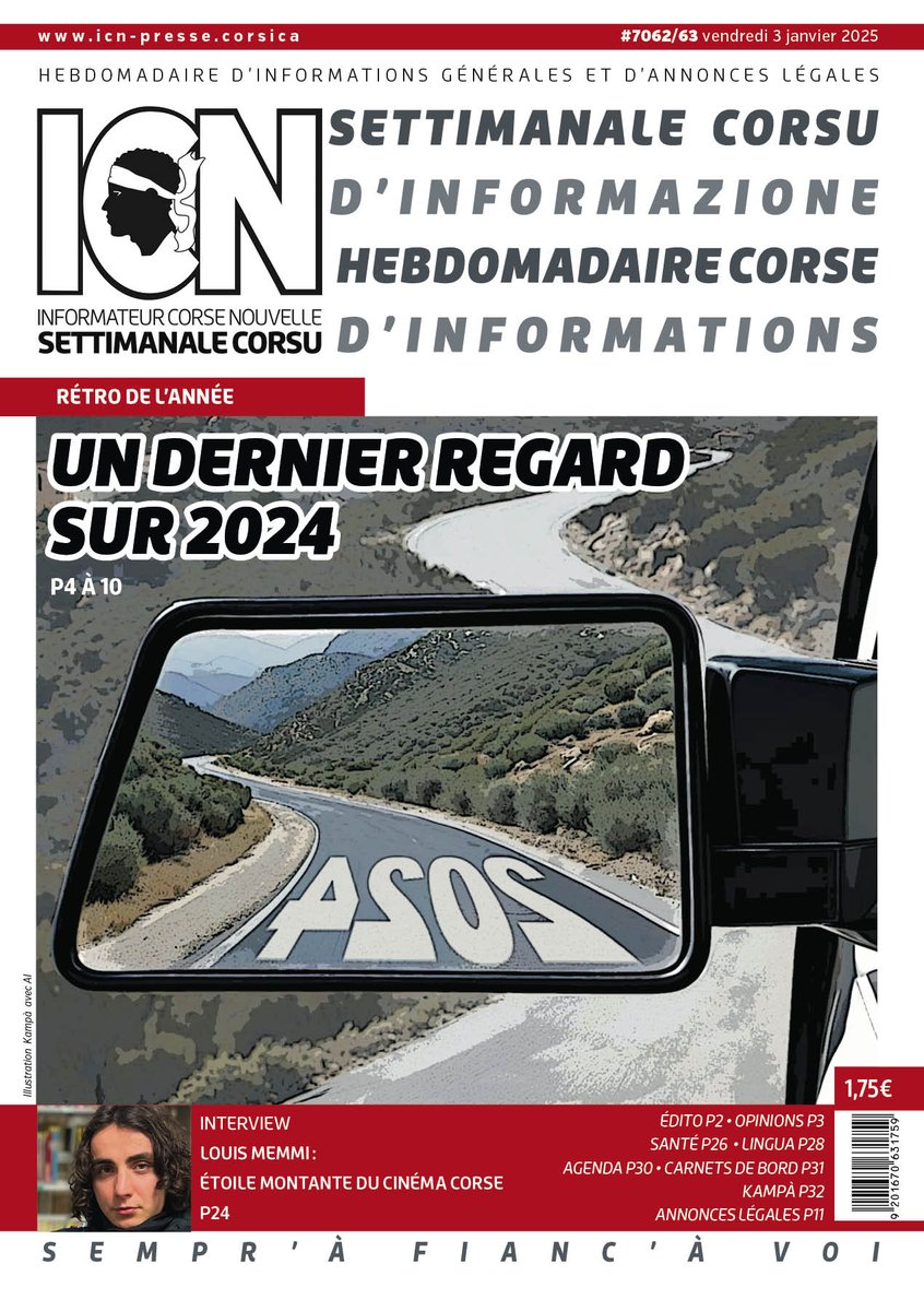 La une de cette semaine
#Rétro2024 #LouisMemmi #Diabète #Lingua