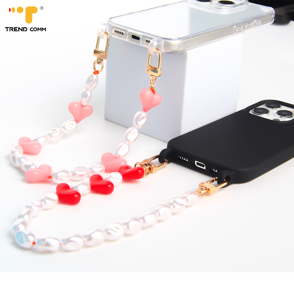 trendcomm005's tweet image. Heart Pearl Phone Chain
#iPhone #phonechain