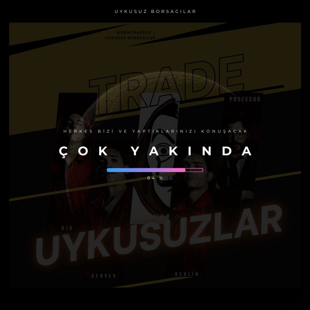 🔒 Piyasanın karmaşıklığını anlamak bir yetenek, onu yönetmek ise bir sanattır. 
 💡 Biz yalnızca piyasa hareketlerini izlemekle kalmayız; onları oluşturan güçlerden biriyiz. 
 
🔗 Etkili bir vizyonun parçası olmak için: 
 
t.me/uykusuzborsaci…
#akbnk #thyao #isctr #cgcam