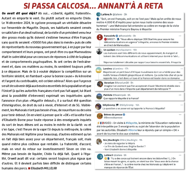 Dans le numéro de cette semaine

#MayotteCyclone