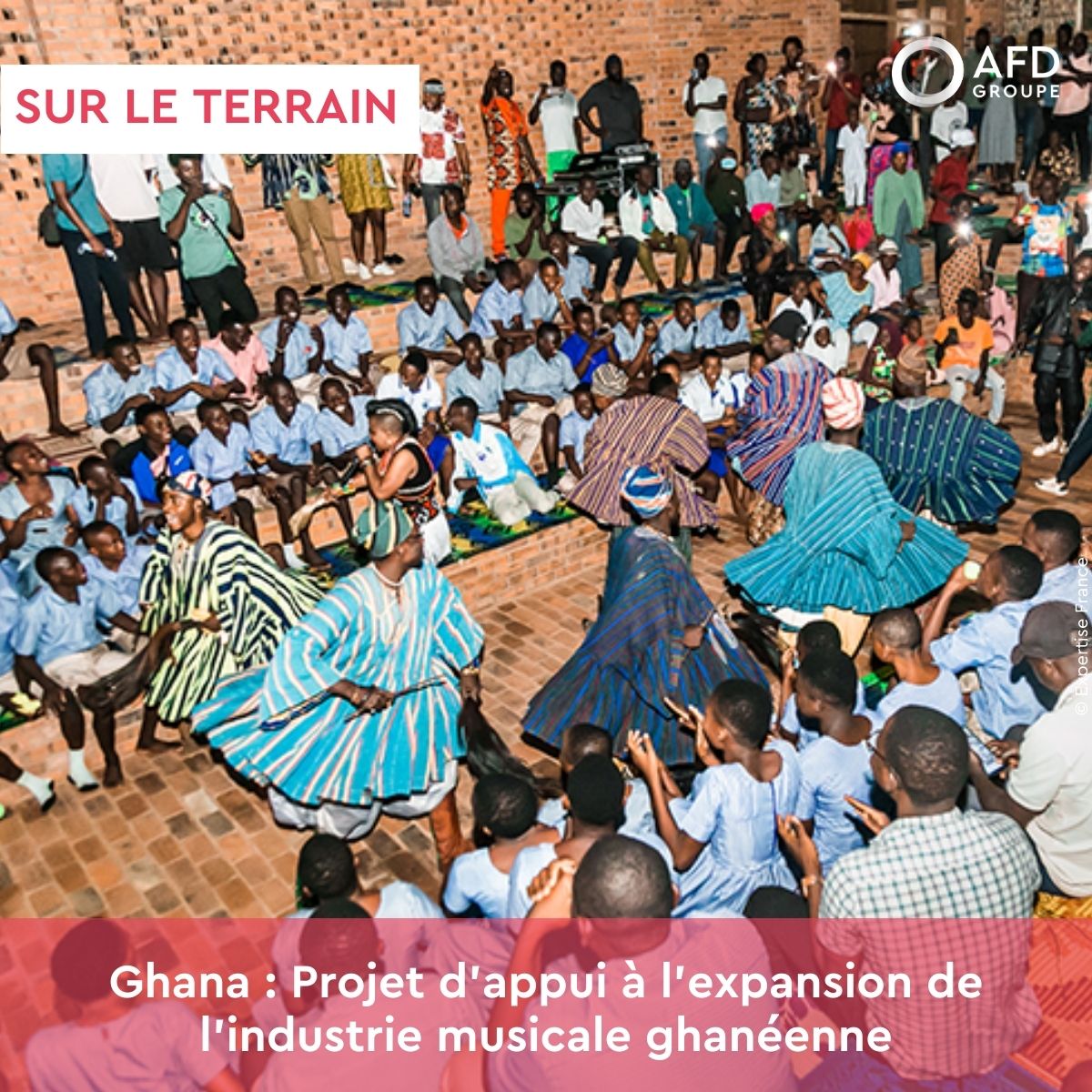 💬#UnJourUnMot | La coopération technique sur le terrain, ça donne quoi ?

🇬🇭Au Ghana, ce projet, mis en oeuvre par <a href="/expertisefrance/">Expertise France</a>, vise à soutenir la structuration &amp; l’expansion de l’industrie musicale en renforçant les droits d'auteur.

+ d'infos 👉bit.ly/4h2gJhg