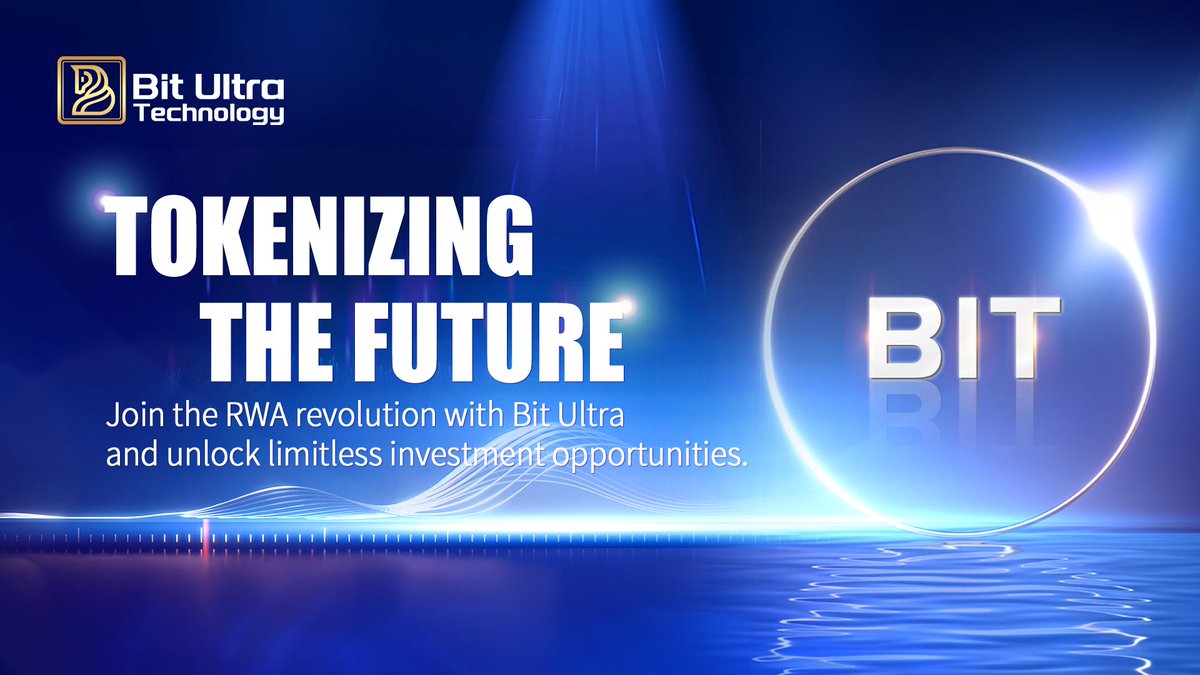 BitUltra_io's tweet photo. Tokenizing the future, today. 🌍
Bit Ultra leads the RWA revolution by turning real estate, equity, and more into secure digital tokens. Backed by blockchain, powered by innovation.
Join us in redefining global finance.
#RWA #BitUltra #BlockchainInnovation https://t.co/NjVNSjvYYZ