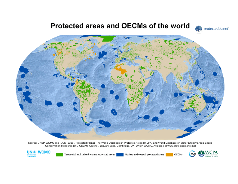 protectedplanet's tweet photo. #ProtectedPlanet January 2025 Update: π
WDPA: is 305,195 (303,312 #ProtectedAreas), covering 244 countries & territories.
WD-OECM: is 6,484 (6,463 #OECMs), covering 15 countries & territories.
GD-PAME: No updates for January 2025.
https://t.co/3wJR0woKrF https://t.co/QPSmPbt7TC