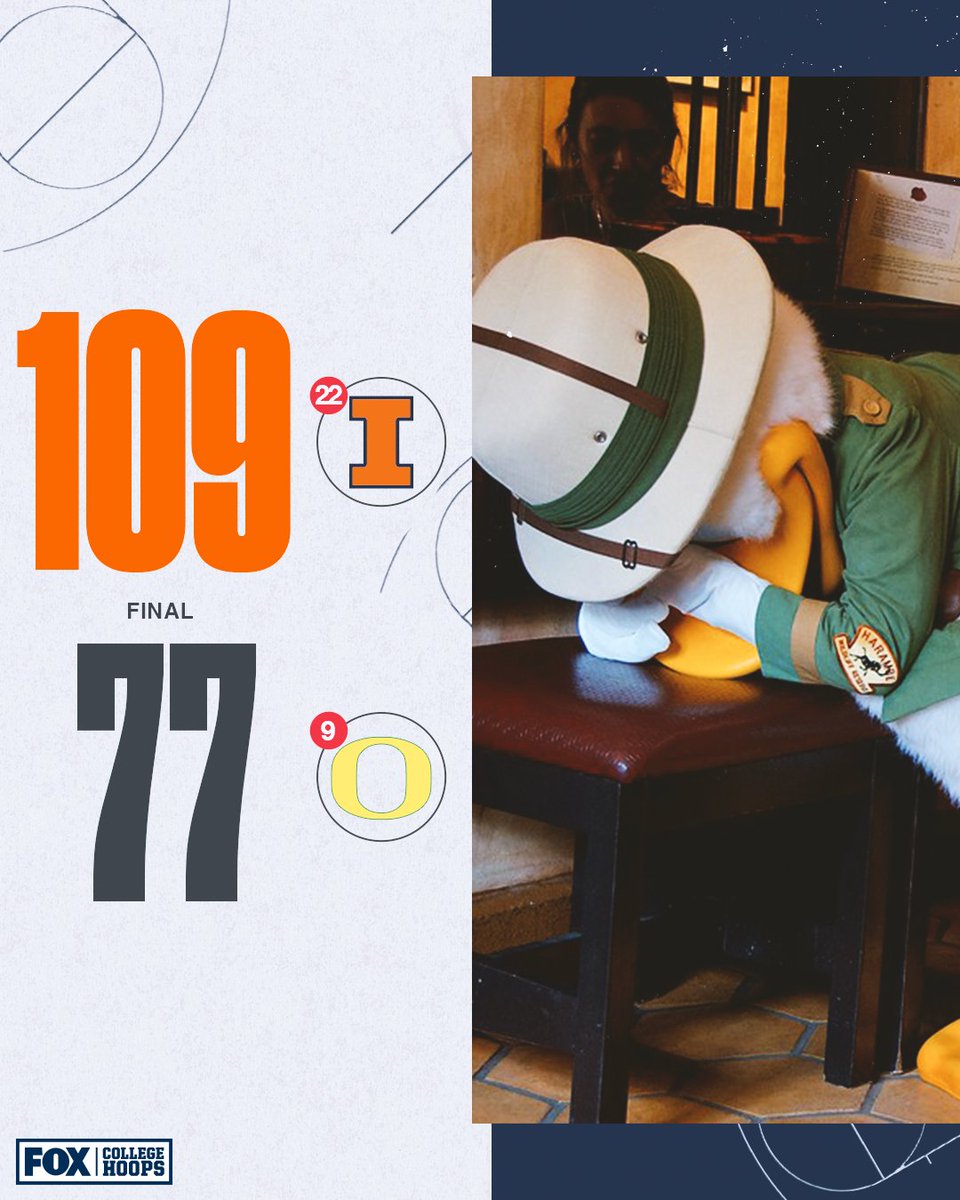 What a performance from <a href="/IlliniMBB/">Illinois Men's Basketball</a> in Eugene! 😤