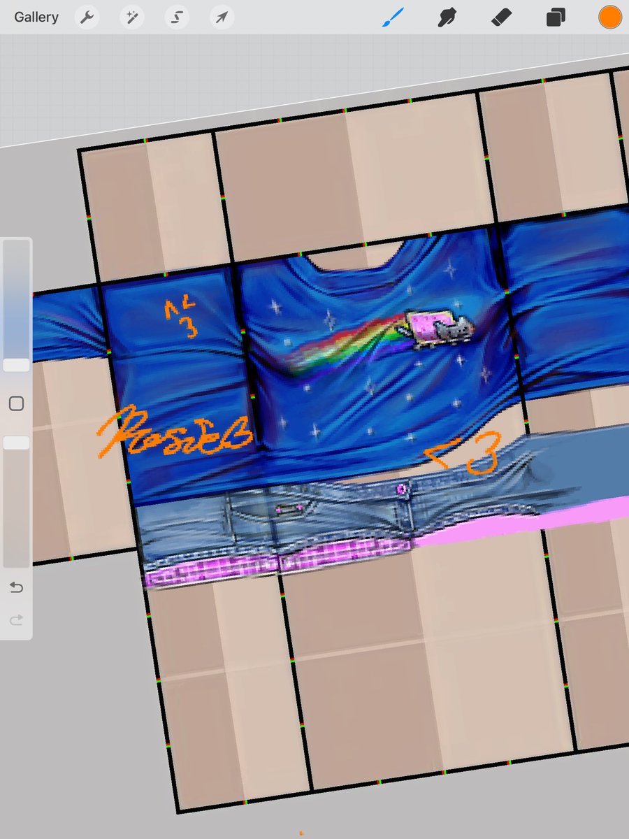 First post on this account ! 

I finally came back except on a new account🥳 (former: <a href="/rosiexo_X3/">rosie</a>). Here is a wip of a design I am working on<3

#ROBLOX #robloxclothing #RobloxDev #robloxdesign #robloxdesigner #robloxart