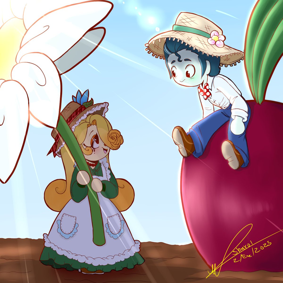 Sharol_drawred's tweet photo. ✨🌼Chibi Holie y Oliver🥕✨
#Threadville #threadvilleoliver #threadvilleroblox #Threadvilleoc #Threadvilleart https://t.co/78NKGoqVg9