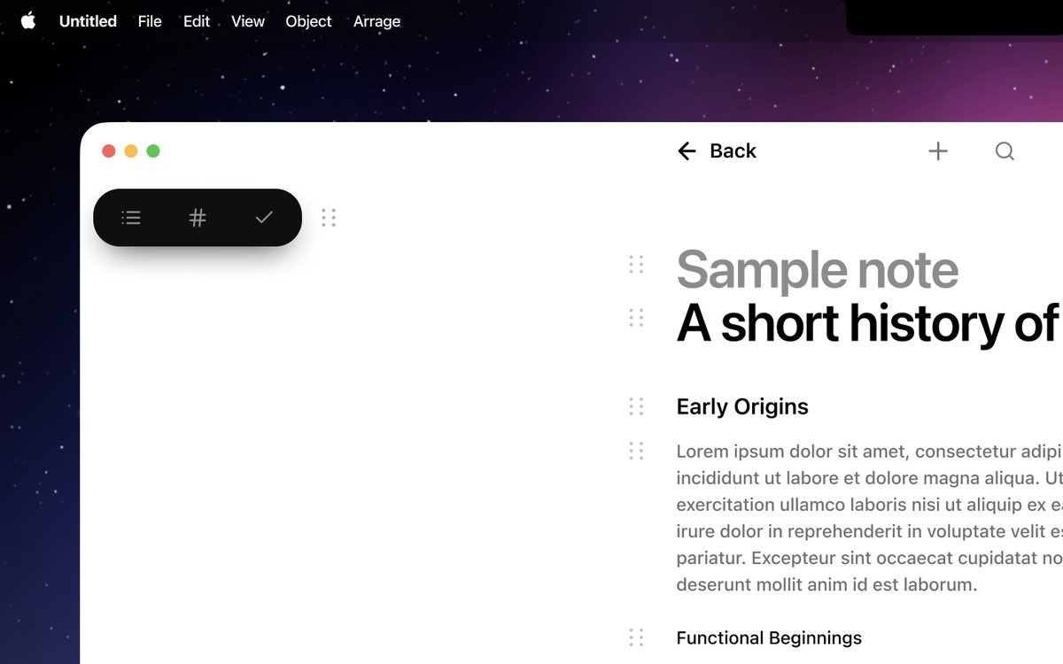 tbsrnstrm's tweet image. Hey fellow productive people. Been thinking about what apps could exists in the notes/task space lately. Curious though, what's your system for keeping thoughts and tasks organized?