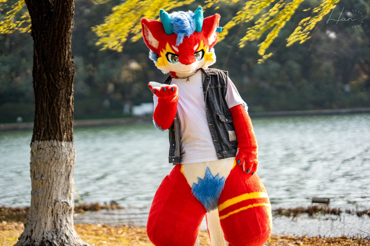 能不能过来陪我！
 #FursuitFriday
📷：<a href="/YIbaibai_/">慕容涵</a>