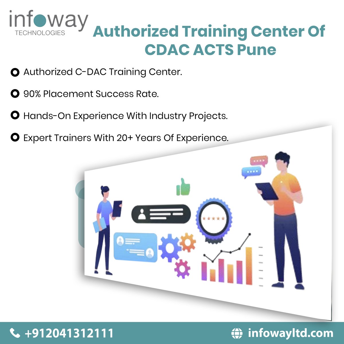 InfowayLtd's tweet image. Unlock your potential with top-notch training and career opportunities at Infoway! 🌟

🌍 infowayltd.com
📲 +912041312111

#Infoway #PlacementSuccess #IndustryProjects #ExpertTrainers #ExperienchedTrainers #ITTraining #PGDacCourseinpune #PreDacCourseinPune