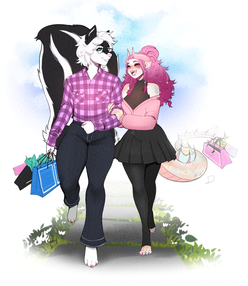 SweetsArtwork's tweet photo. Shopping date!
// Esme https://t.co/tJ2QDplvNl