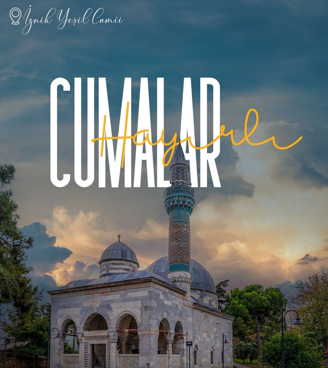 Her şeyin bir zamanı vardır, en güzel zaman ise şuan dır.

Bu mübarek Cuma gününde kalbinizde huzur, dualarınız kabul olsun.

Hayırlı Cumalar