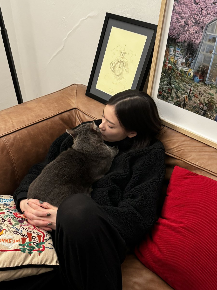 LaLaChuu's tweet photo. I love my cat https://t.co/3MnRFdIgeo