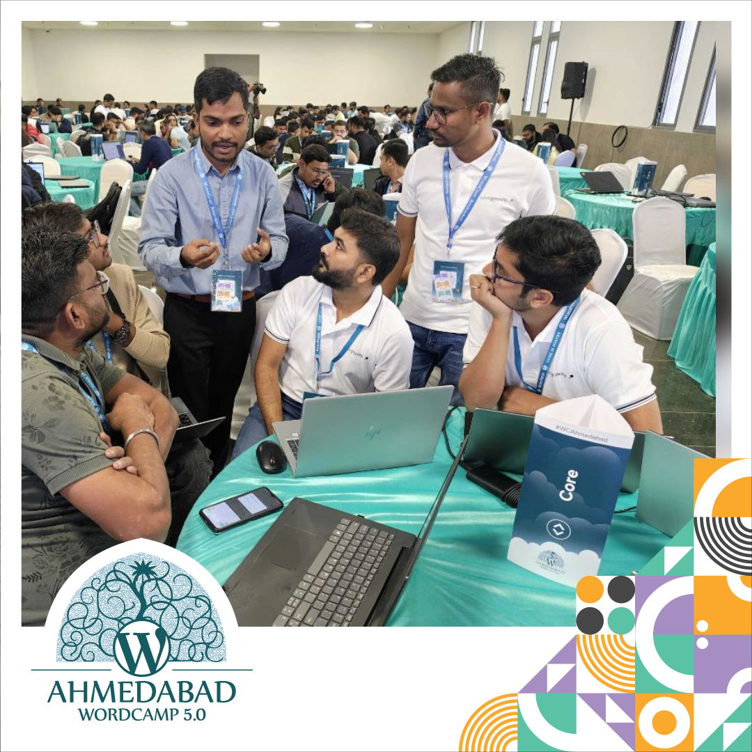 WCAhmedabad's tweet image. ✨ Live now: 'Contributing to different channels' session. Let’s collaborate and innovate! #WordPress #WCAhmedabad #WordCamp