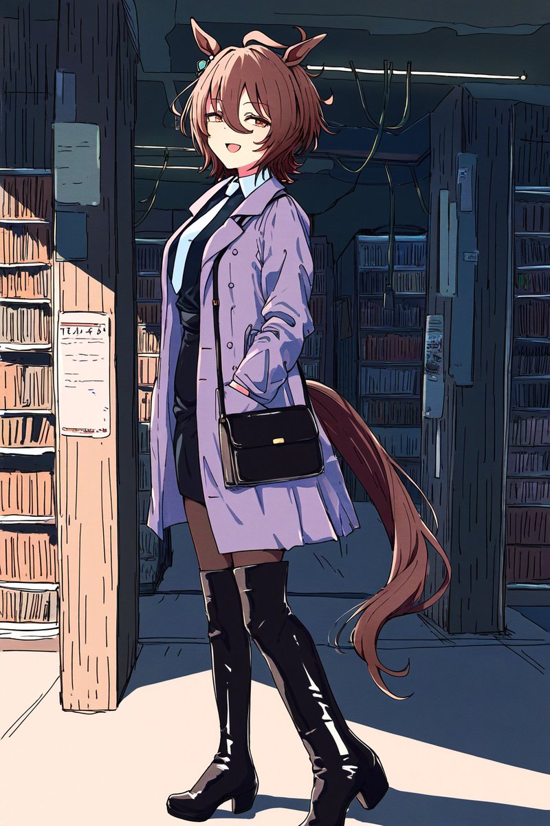 bs2go's tweet image. 怪しいお出かけ #アグネスタキオン