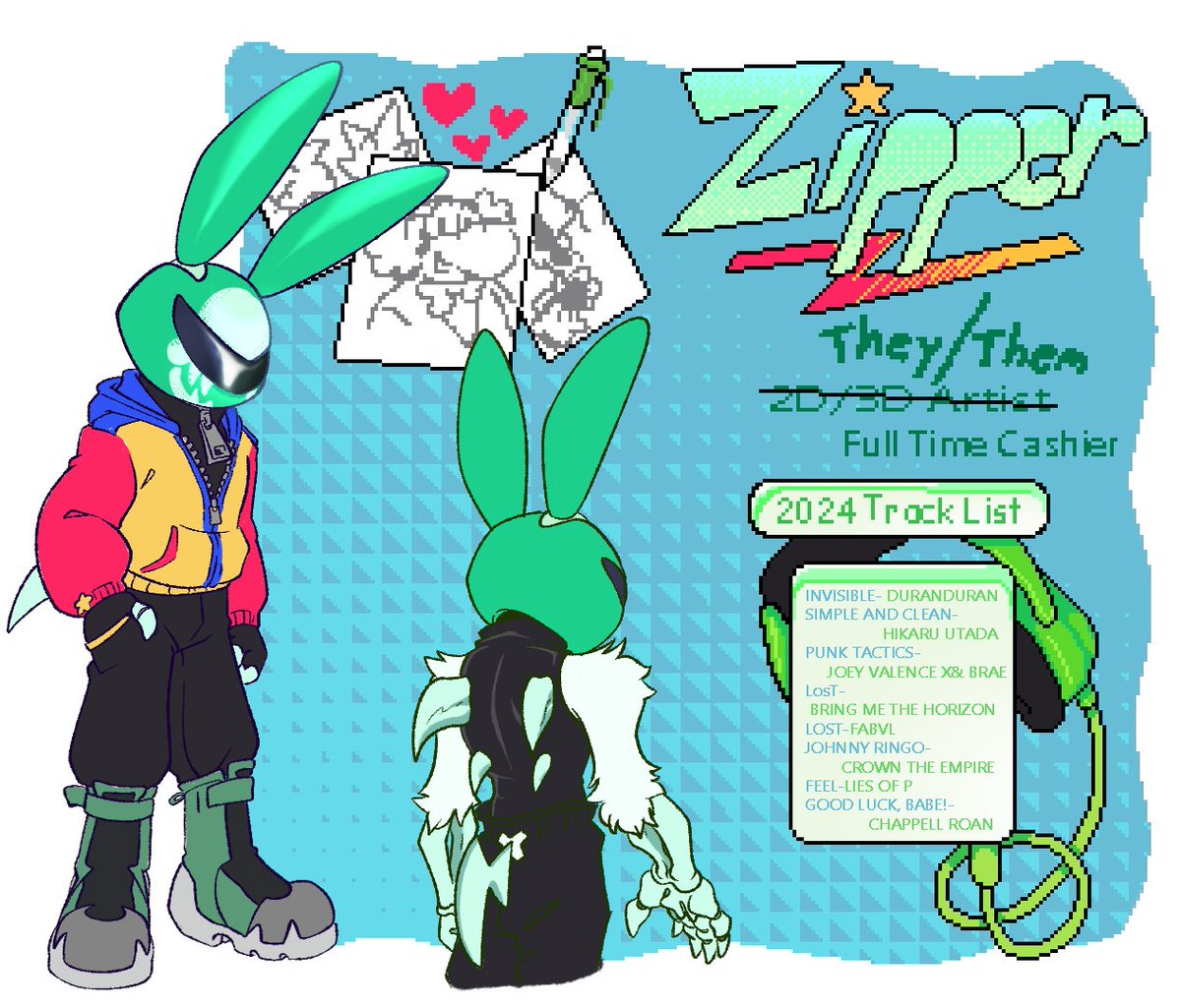 バロディ絵 お仕事で描いたイラスト 04 Limited Sazabys 2024.1.1