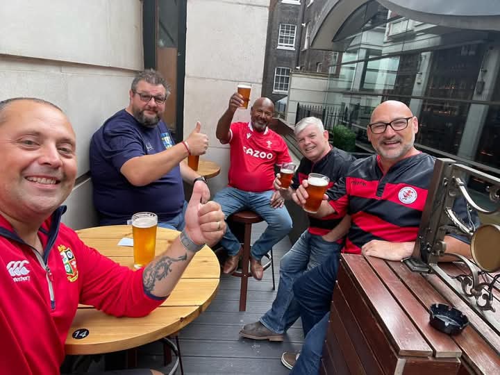 Welsh Rugby Clubs Lodge 9986 (@lodgewelsh) on Twitter photo Welsh Rugby Clubs Lodge begins a 3-day Tour to <a href="/VisitGuernsey/">VisitGuernsey</a> to Mariners Lodge Installation with WRCL Ambassador for Guernsey <a href="/SteveJByrne/">Steve Byrne</a> Looking forward to not playing rugby 😃🏉🏴 Please say hello if you see us. Welsh Rugby Clubs Lodge begins a 3-day Tour to <a href="/VisitGuernsey/">VisitGuernsey</a> to Mariners Lodge Installation with WRCL Ambassador for Guernsey <a href="/SteveJByrne/">Steve Byrne</a> Looking forward to not playing rugby 😃🏉🏴 Please say hello if you see us.