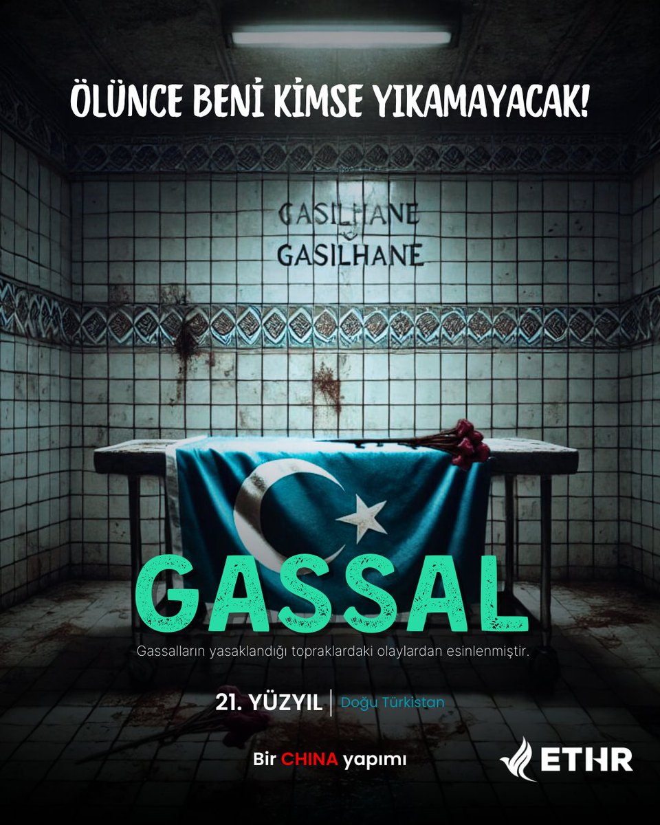 ethrworg's tweet image. Türkiye'de insanlar "Ölünce beni kim yıkayacak?" diye sordu. Doğu Türkistan'daki insanlar ise "Ölünce beni kimse yıkamayacak!" diye haykırıyor!