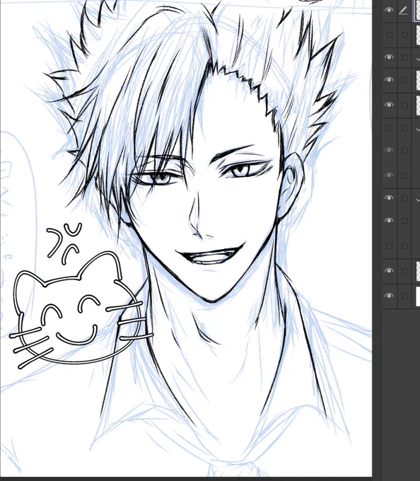 正月早々、テツローの髪型にこんなイラついてるの
わたしくらいだろうな🥹🥹
これ描ききれるのかな😭 
