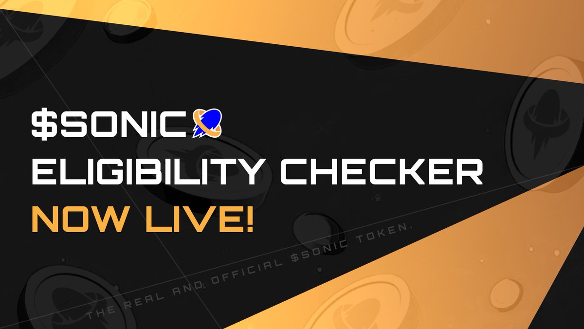 Sonic SVM tweet media