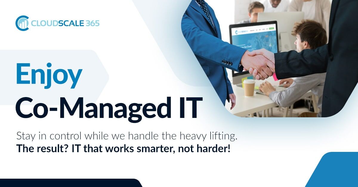 cloudscale365's tweet image. With #Cloudscale&apos;s Co-Managed IT Services, your #business gets the kickstart to take IT capabilities to the next level. 
You stay in control while we handle the heavy lifting. The result? More free time to focus, fewer daily headaches, and no burnout.
cloudscale365.com/co-managed-it-…