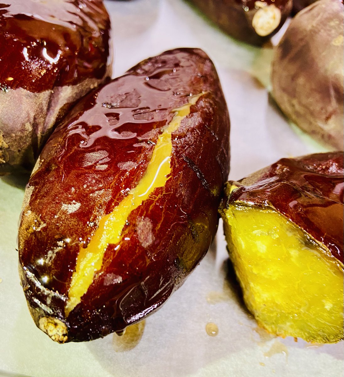 ＃ボルクバレット北九州　VS　名古屋オーシャンズ　in　＃北九州総合体育館　11:30販売開始　14:00キックオフ

＃いも繁 　
焼き芋、お芋ンブランプリン、スイートポテト、焼き芋ブリュレ

＃きてみて
＃Fリーグ