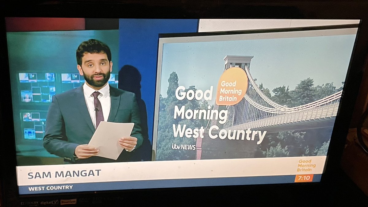 Ruth Wishart (@ruthwishart) on Twitter photo Waking up to the wonderful Sam Mangat on my telly - and, with <a href="/kshcounselling/">Kate Haskell</a> on the weather, it’s a great way to start the day
<a href="/GMB/">Good Morning Britain</a> <a href="/itvwestcountry/">ITV News West Country</a> Waking up to the wonderful Sam Mangat on my telly - and, with <a href="/kshcounselling/">Kate Haskell</a> on the weather, it’s a great way to start the day
<a href="/GMB/">Good Morning Britain</a> <a href="/itvwestcountry/">ITV News West Country</a>