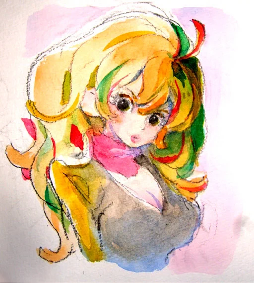 昔描いた不二子ちゃん 