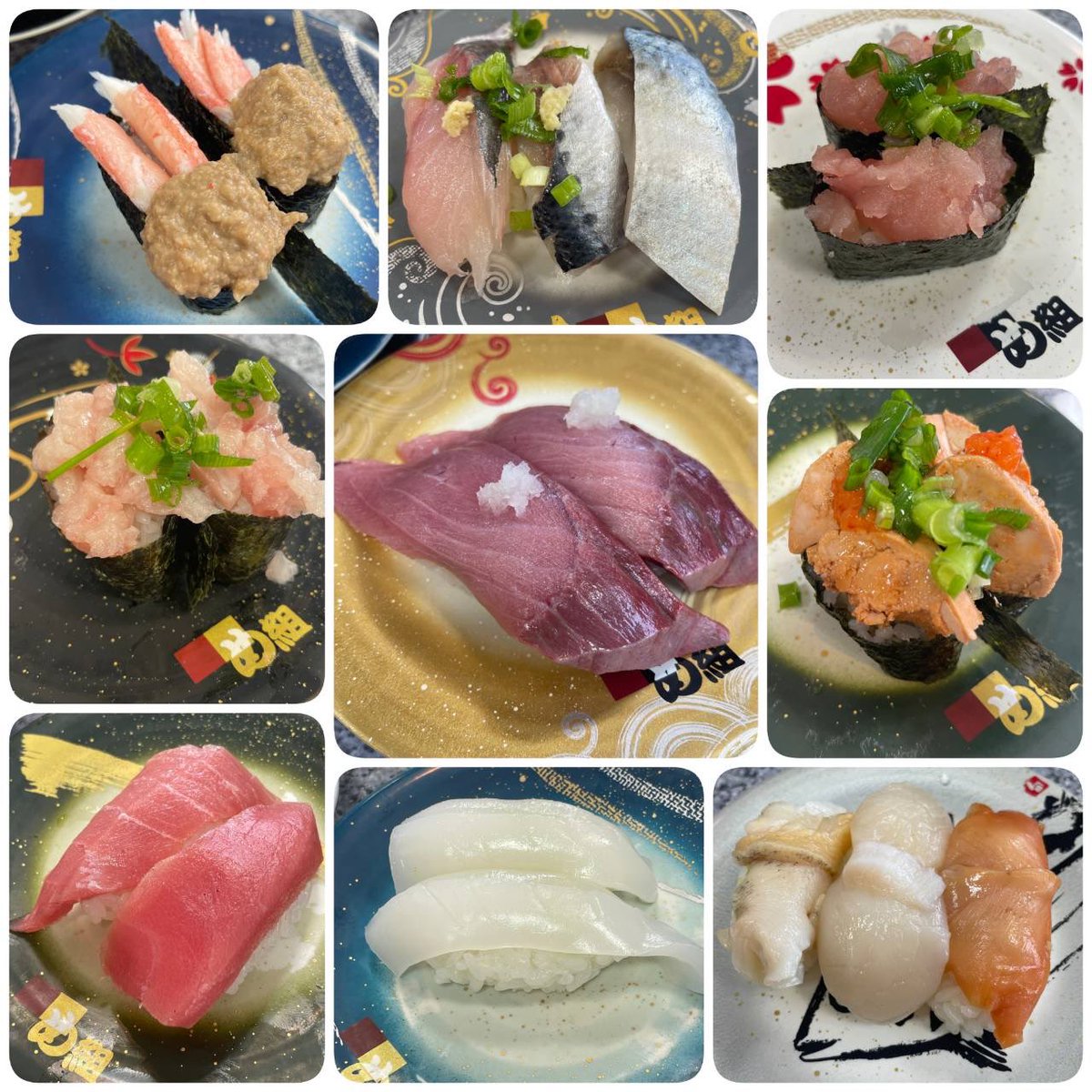 sakananjo's tweet photo. 明けましておめでとうございます🎍✨
今年の年末年始も富山で🐟🦀🍣

回転寿司屋さんでお寿司を食べましたが、このクオリティでこのお値段って何事…⁉︎やっぱり富山すごすぎん？ってなりました。

最高の食初めでした🥰
今年も富山推しです！
2025年もよろしくお願いします♪ https://t.co/rFxQfXlGoZ