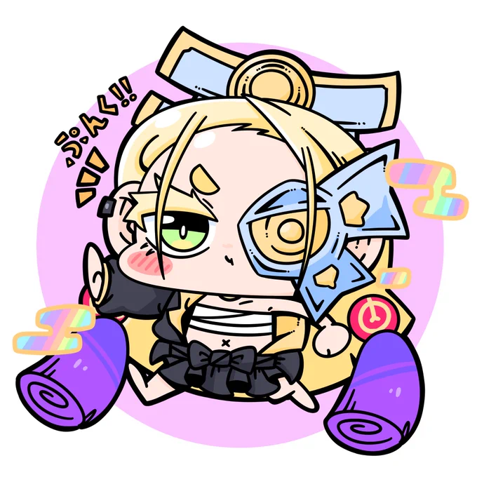 今年もよろしくお願いします٩( 'ω' )وこんな感じの絵を描きます!!ブラニンさんはコミッションを募集しています!  #Skeb #Commission より 